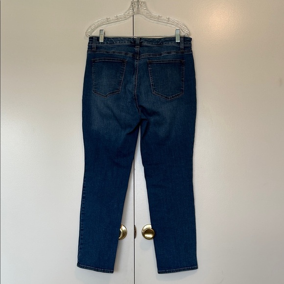 Talbots flawless 12P high rise Straight Leg Jeans - Picture 5 of 8